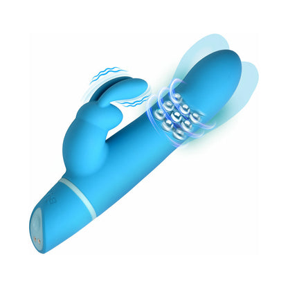 BANG! Silicone Rabbit Vibrator – Blue