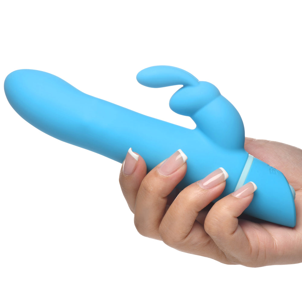 BANG! Silicone Rabbit Vibrator – Blue