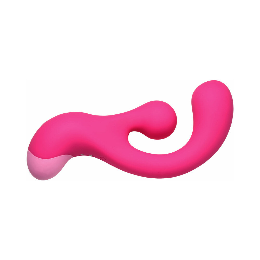 BANG! Gyro Rabbit Silicone Vibrator – Hot Pink
