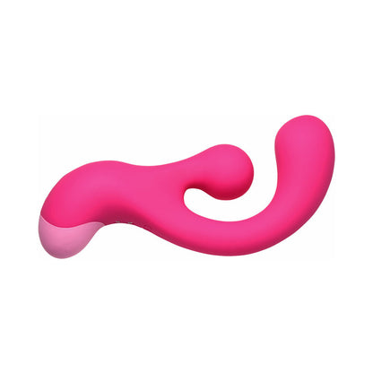 BANG! Gyro Rabbit Silicone Vibrator – Hot Pink