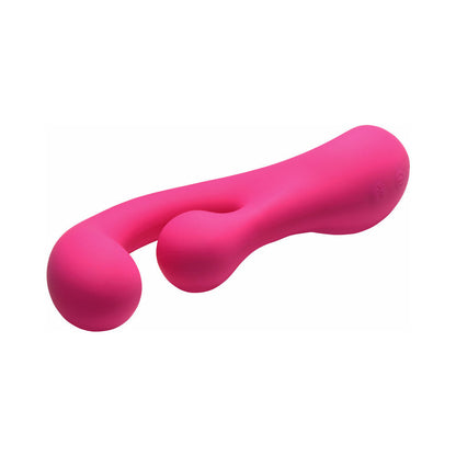 BANG! Gyro Rabbit Silicone Vibrator – Hot Pink