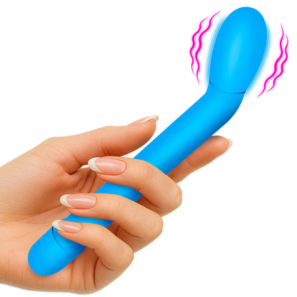 BANG! Slim G-Spot Vibrator – Blue Silicone