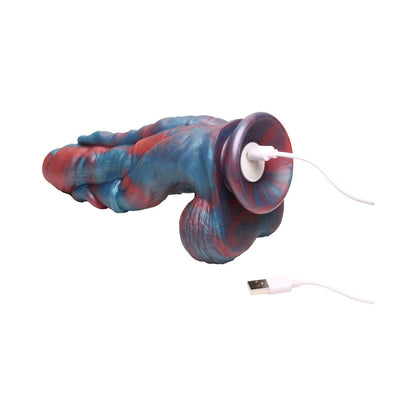 Creature Cocks Hydra X Vibrating Silicone Dildo – Multi-Color