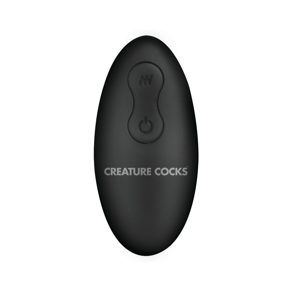 Creature Cocks Octo-Grip Vibrating Silicone Cock Ring – Teal