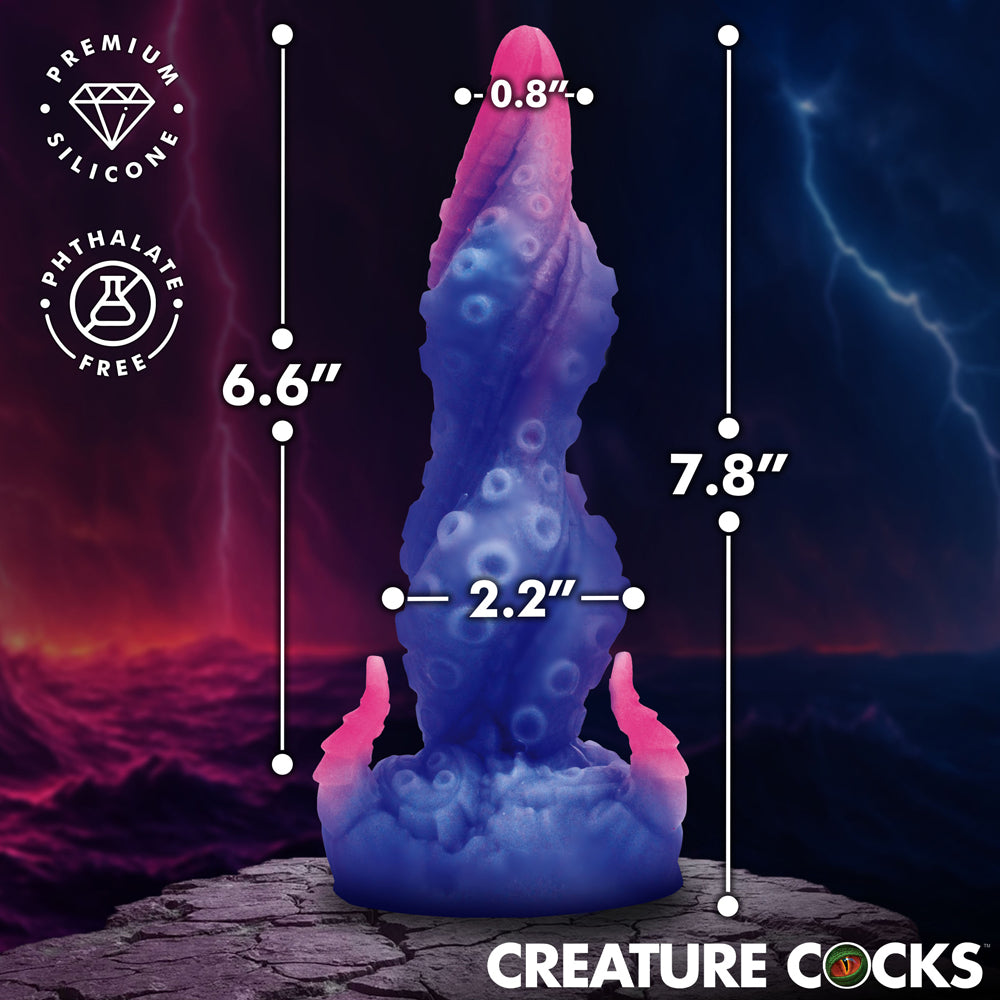 Creature Cocks Krakenar Tentacle Silicone Dildo – Periwinkle