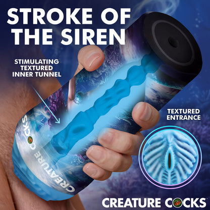 Creature Cocks Maven Mermaid Stroker – Black and Blue
