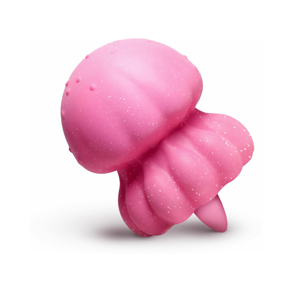 Creature Cuties Glow Jelly Licking & Vibrating Stimulator – Multi-Color