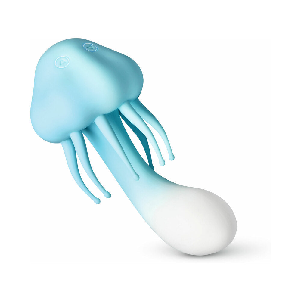 Creature Cuties Jellyfish Silicone Vibrator – Blue
