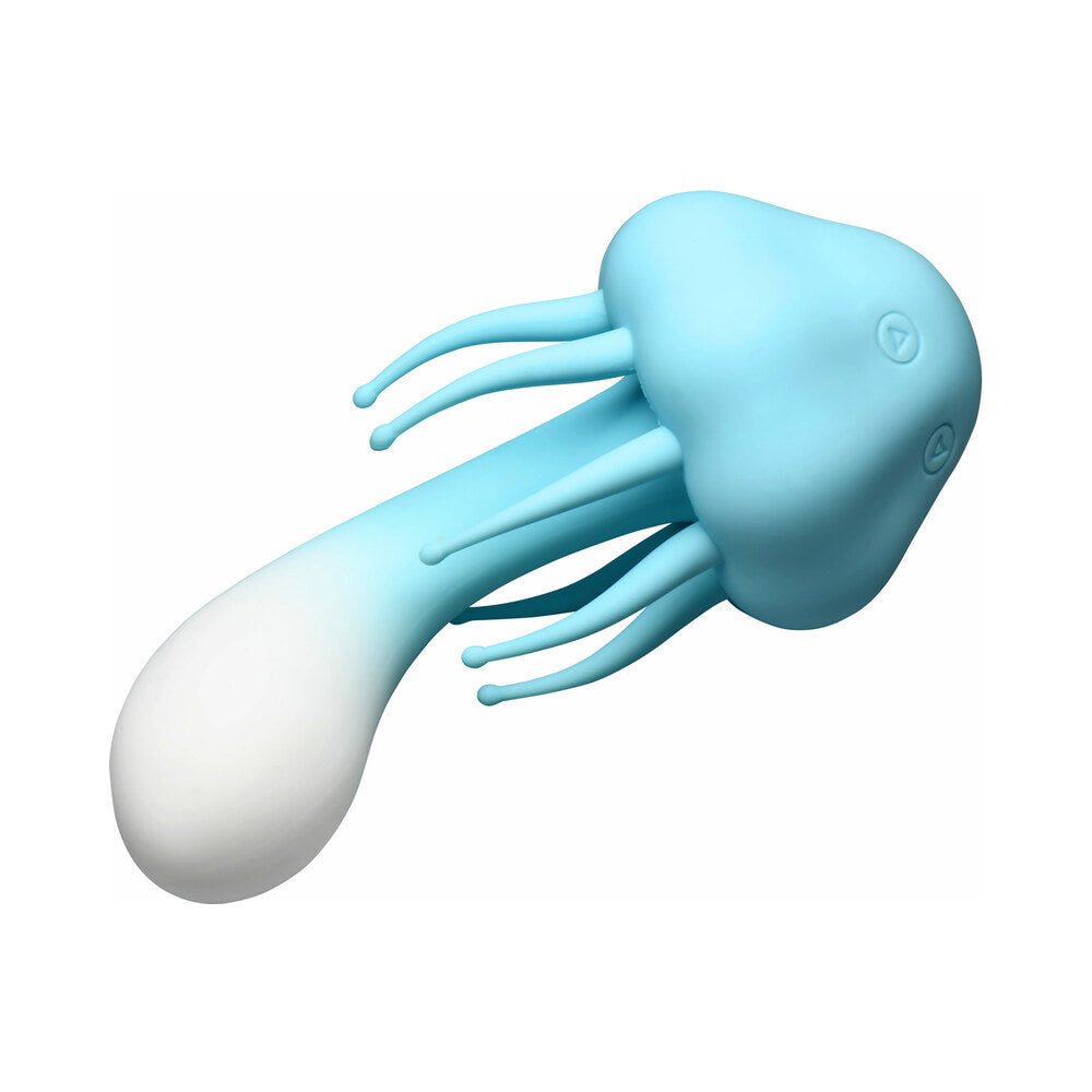 Creature Cuties Jellyfish Silicone Vibrator – Blue