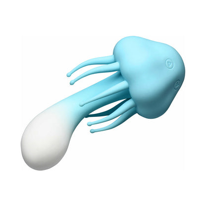 Creature Cuties Jellyfish Silicone Vibrator – Blue
