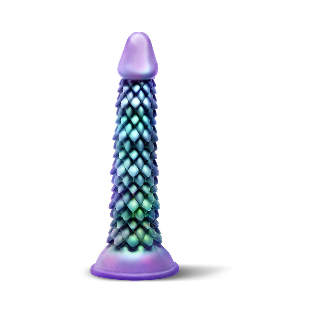 Majestic Eryndor Dragon Silicone Dildo – Teal/Purple