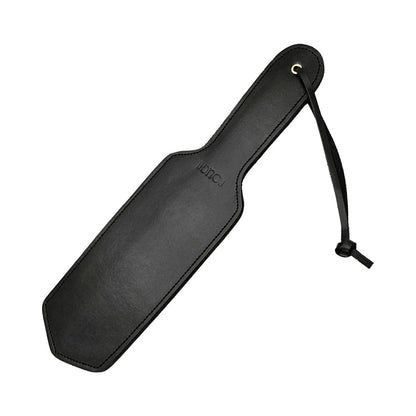 Rouge Leather Paddle with Gold Accents – Black