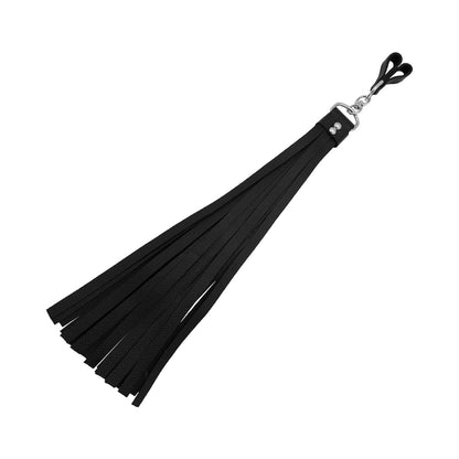 Rouge Garments Two Finger Flogger – Leather – Black