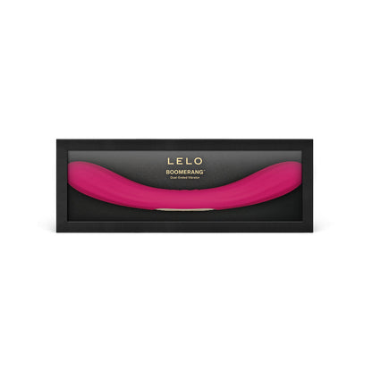 LELO BOOMERANG Dual-Sided Vibrator with 10 Settings – Hot Pink