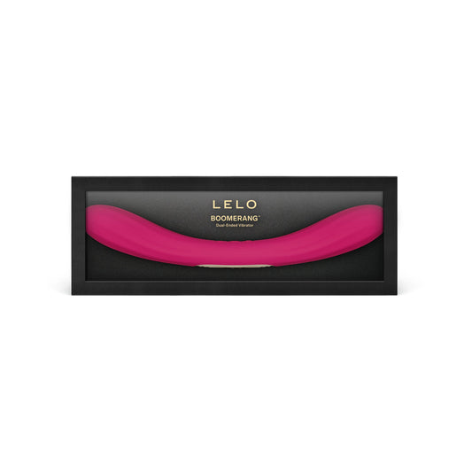 LELO BOOMERANG Dual-Sided Vibrator with 10 Settings – Hot Pink