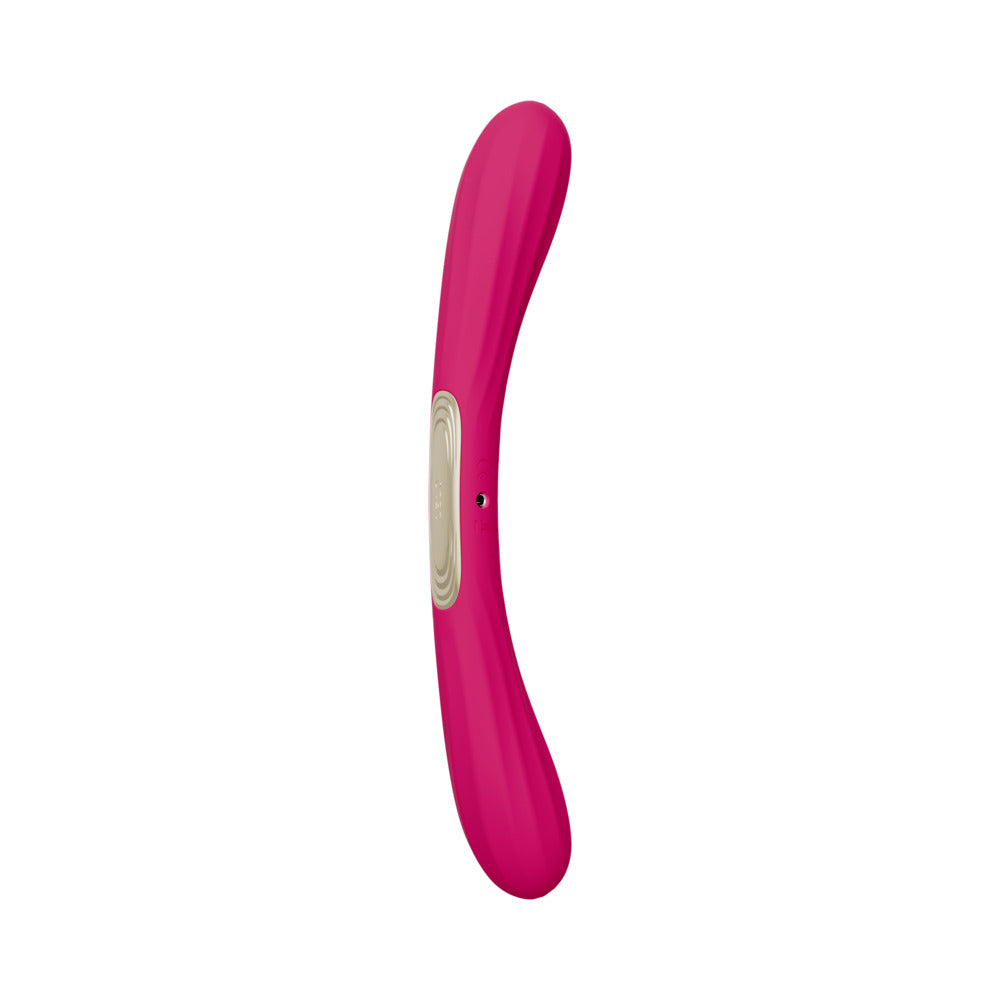 LELO BOOMERANG Dual-Sided Vibrator with 10 Settings – Hot Pink