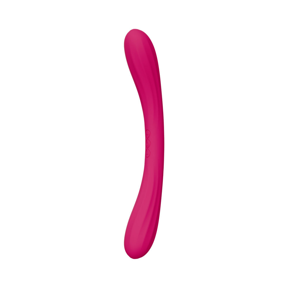LELO BOOMERANG Dual-Sided Vibrator with 10 Settings – Hot Pink