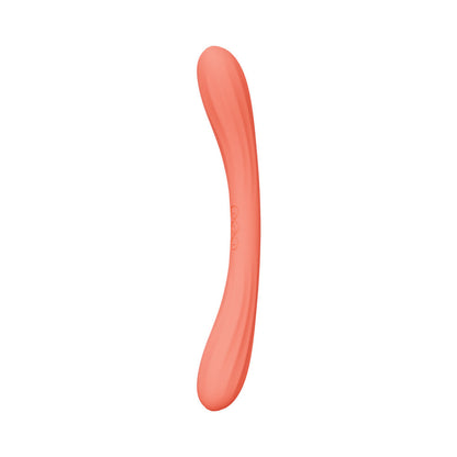 LELO BOOMERANG Dual-Ended Vibrator with Two Motors – Coral Red