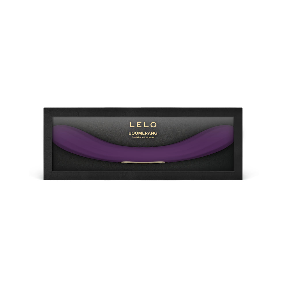 LELO BOOMERANG Dual-Sided Vibrating Device for Couples – Purple