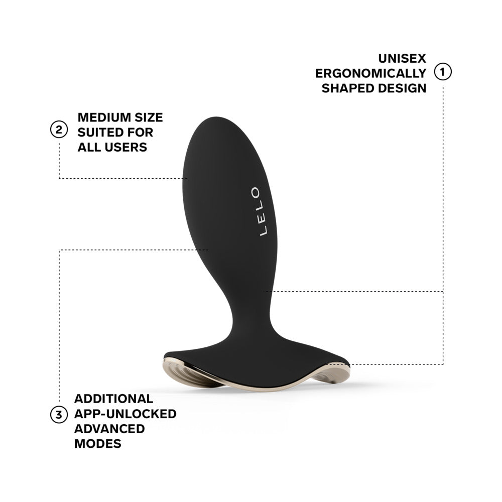 LELO Surfer 2 Unisex Anal Vibrating Plug – Black