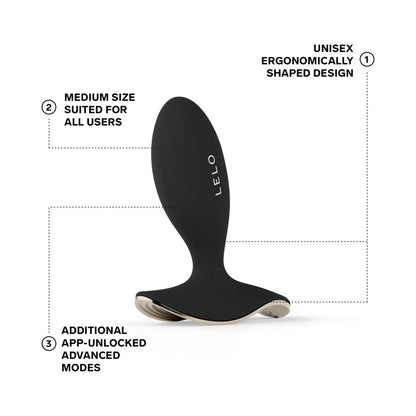 LELO Surfer 2 Unisex Anal Vibrating Plug – Black