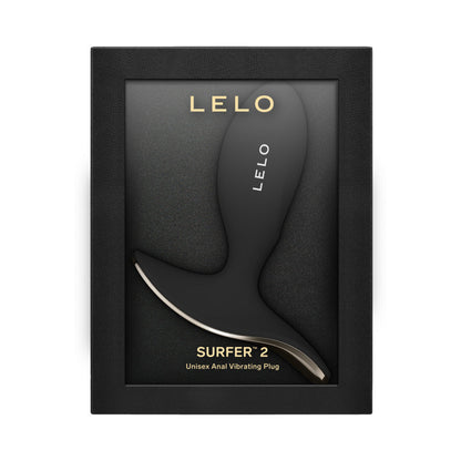 LELO Surfer 2 Unisex Anal Vibrating Plug – Black