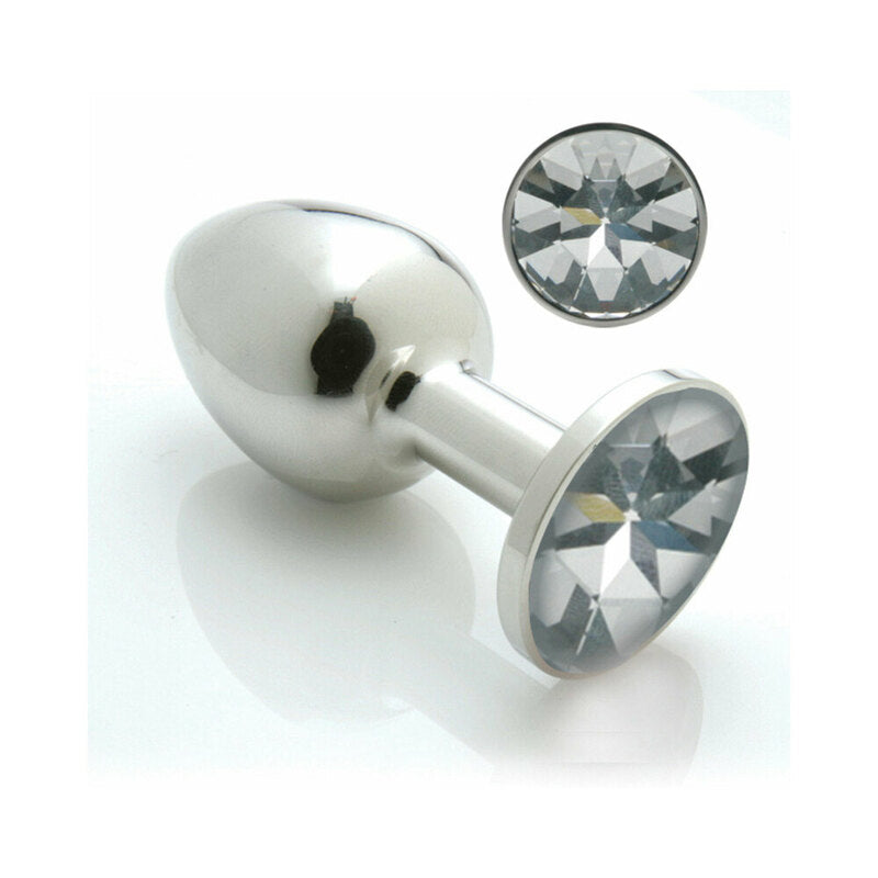 Pretty Plug Large Crystal Clear Plug with Swarovski Crystals