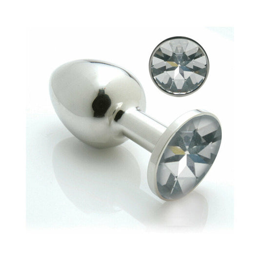 Pretty Plug Large Crystal Clear Plug with Swarovski Crystals