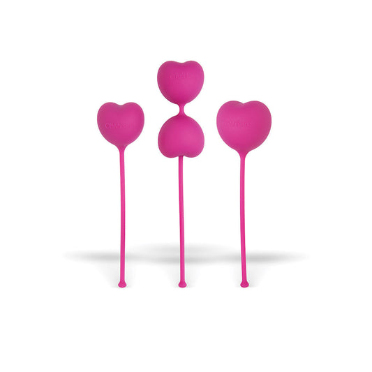 OhMiBod LoveLife Flex Kegel Exerciser 3-Piece Set – Pink