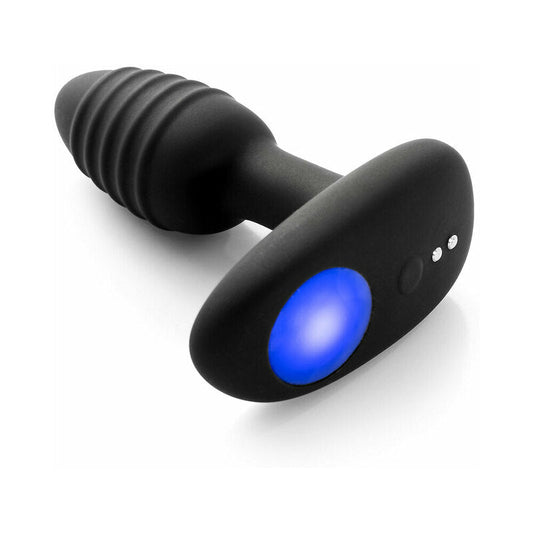 OhMiBod Lumen Plug – Interactive Pleasure Plug with LED Light – Black
