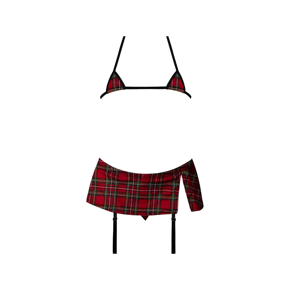 Magic Silk Sexy Time Study Break Queen Size Lingerie - Red