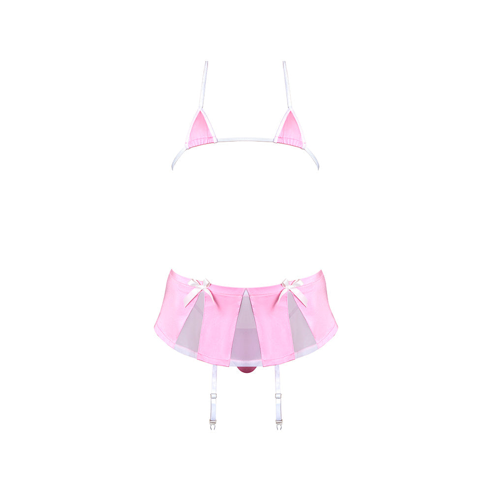 Magic Silk Sexy Time Half Time Honey Queen Size Lingerie - Pink