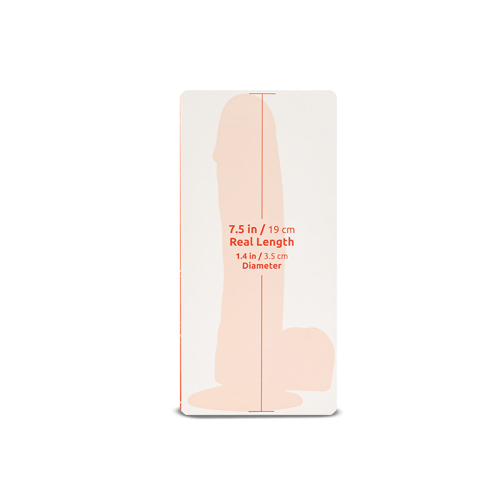 Camtoyz Realistic Raw Dildo Mabel - Pink - Ergonomic Design