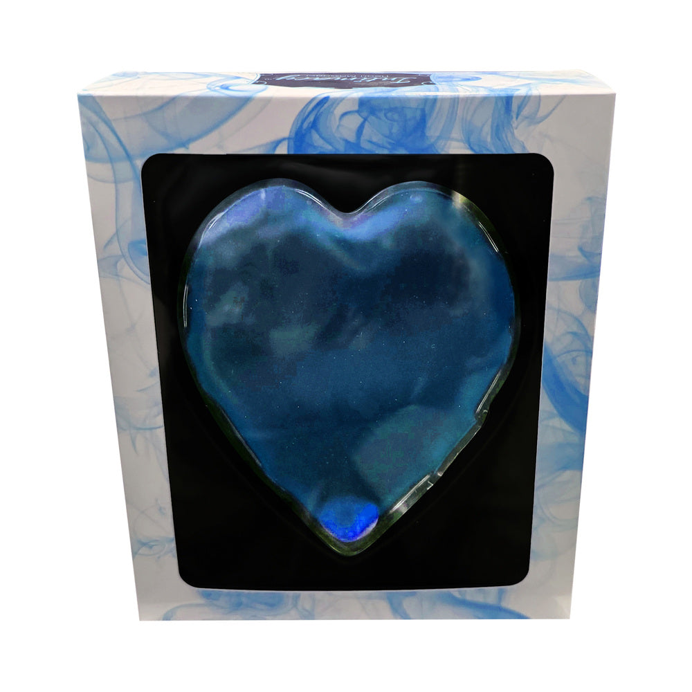 Kheper Games Intimacy Heart Massager – Warm Massage – Blue
