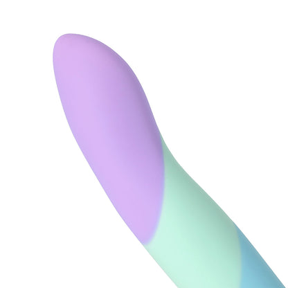 Adam & Eve Bliss Liquid Silicone Dildo – Multi-Color