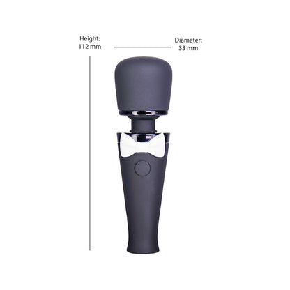 BMS Black Tie Affair Mini Wand - Black