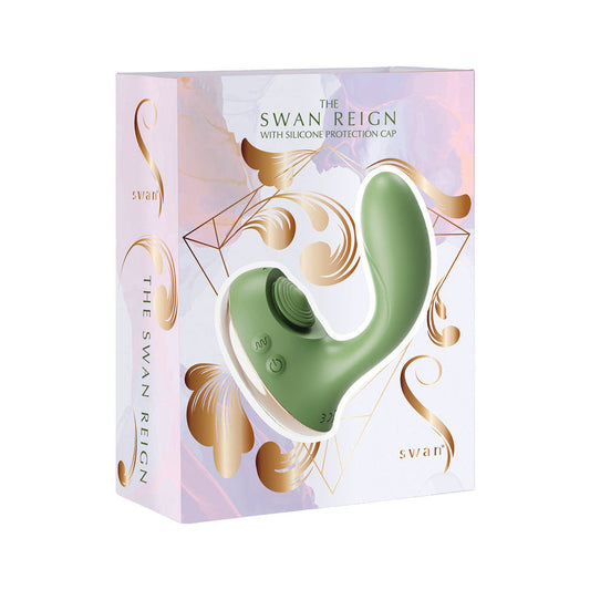 Swan Reign Dual Stimulator – Green
