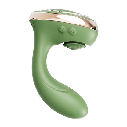 Swan Reign Dual Stimulator – Green
