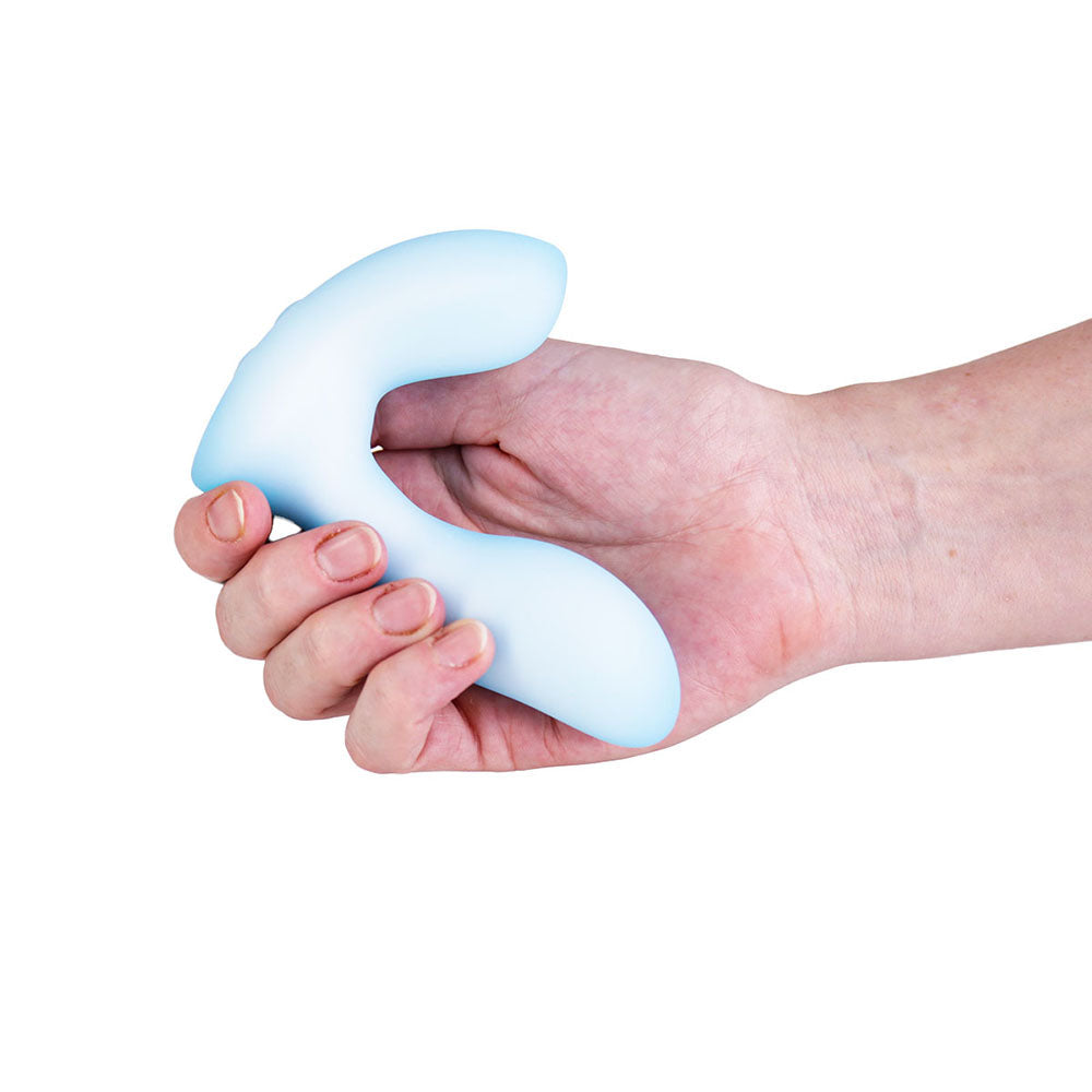 Softies Silicone Vibrator 5 in. – Blue