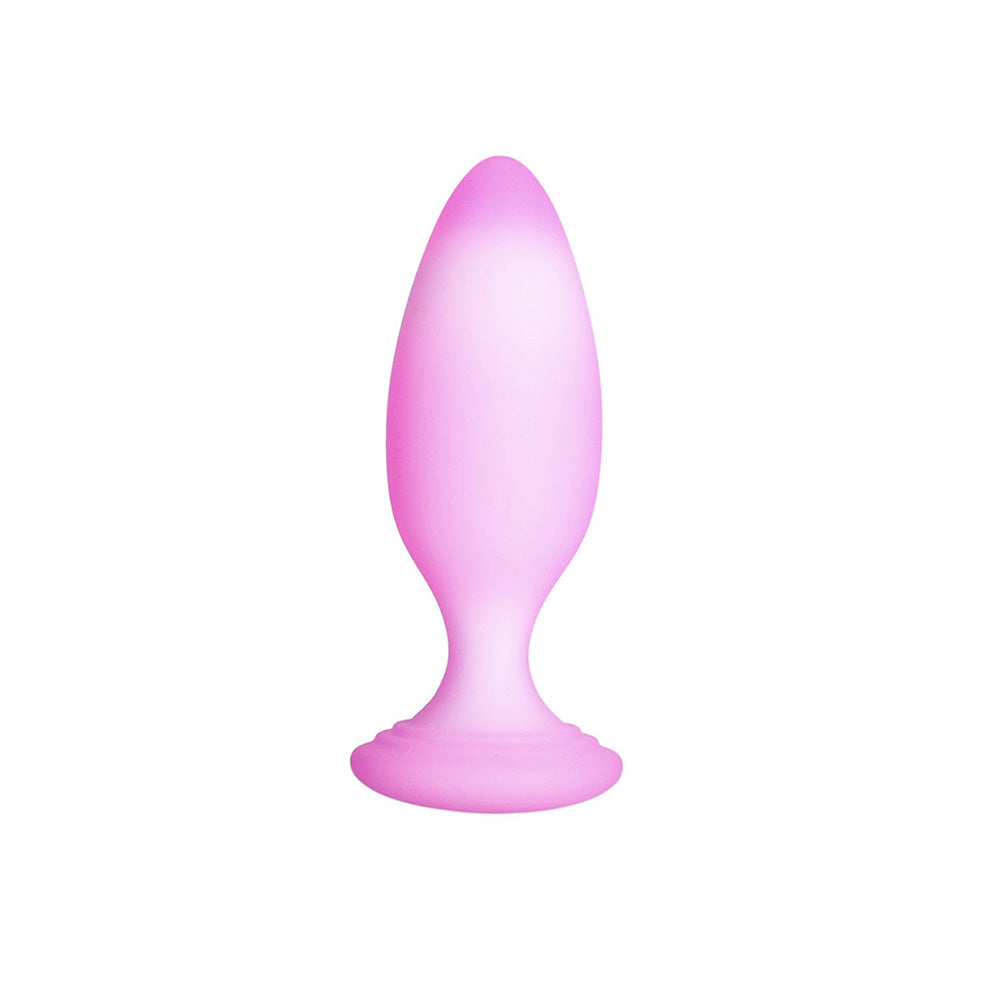 Softies Dual Layer Butt Plug 4 in. – Light Pink