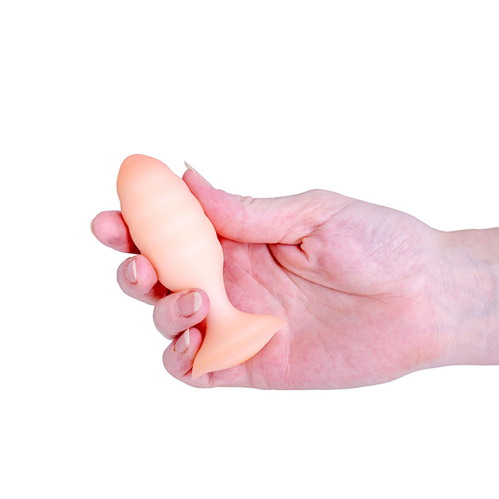 Softies Dual Layer Butt Plug 4 in. – Orange