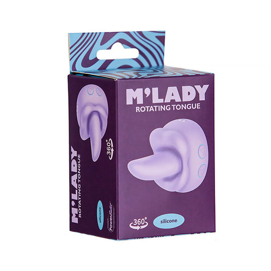 BMS M''Lady Rotating Tongue Vibrator – Light Purple