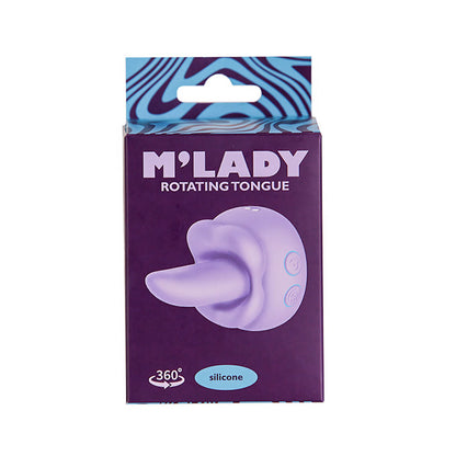 BMS M''Lady Rotating Tongue Vibrator – Light Purple