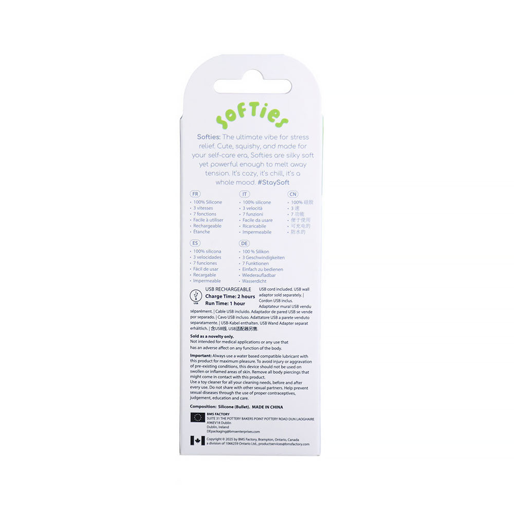 Softies Dual Layer Bullet – Green