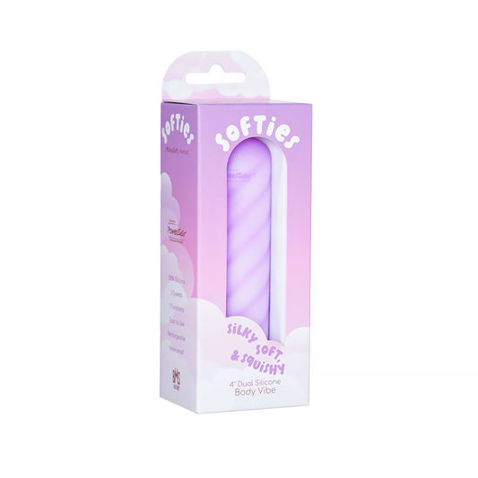 Softies Dual Layer Bullet 4 in. - Purple