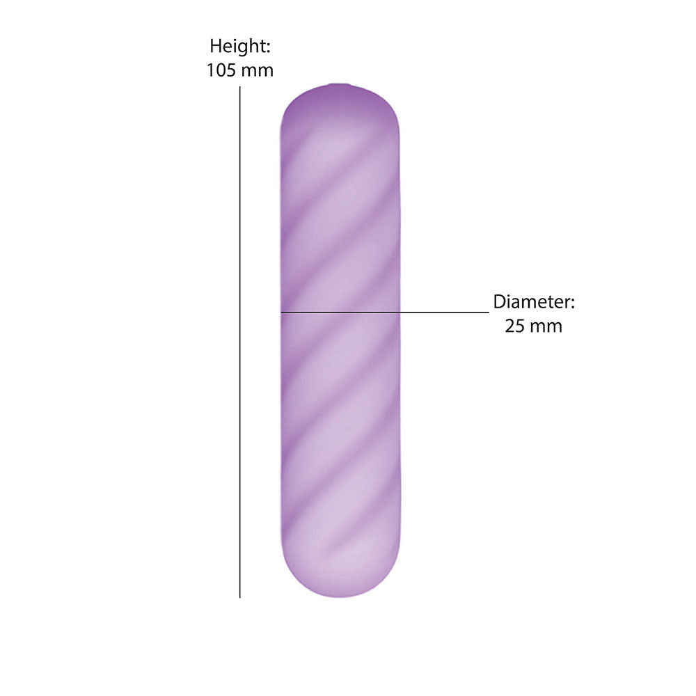 Softies Dual Layer Bullet 4 in. - Purple