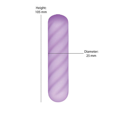 Softies Dual Layer Bullet 4 in. - Purple