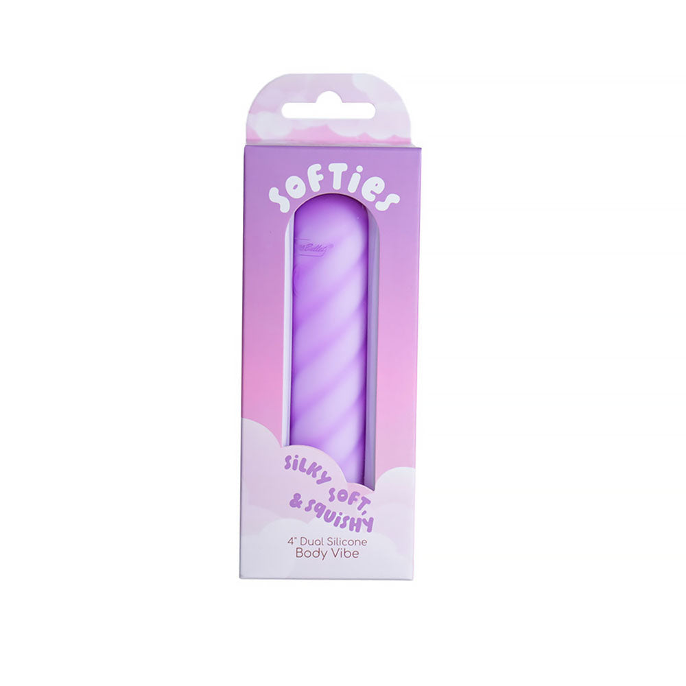 Softies Dual Layer Bullet 4 in. - Purple