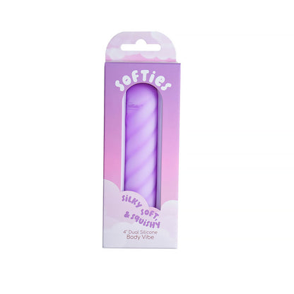 Softies Dual Layer Bullet 4 in. - Purple