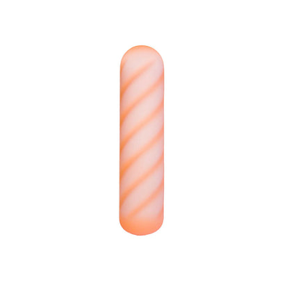 Softies Dual Layer Bullet 4 in. Vibrating Toy – Orange